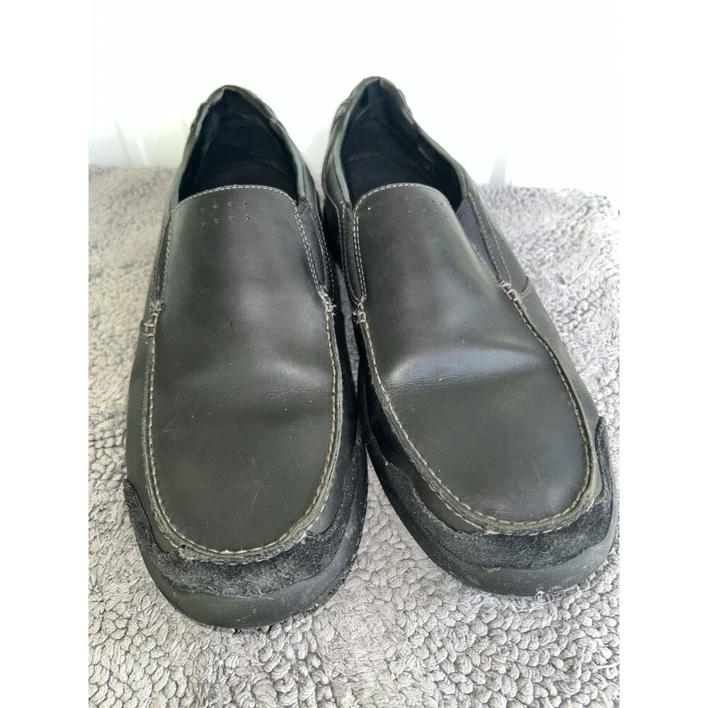 Timberland Earthkeepers Mt Kisco Loafers Mens Sz 14 Black Slip On Leather suede